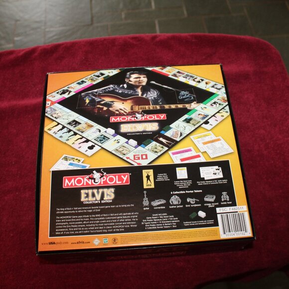 Parker Brothers Monopoly Elvis 2002 Collectors Edition - Picture 4 of 5